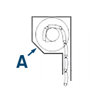 A - vorne diagonal