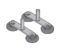 Set Tandem-Laufrollen
