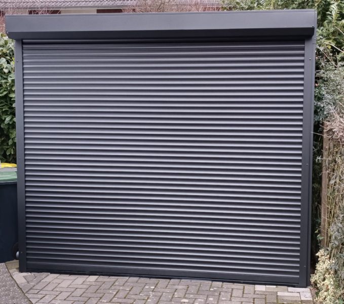 Rolltor Carport Garage Alu