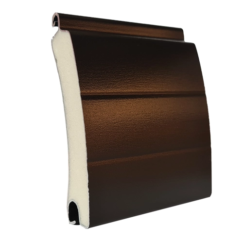 Dunkelbraun 8019 - 77er Lamelle