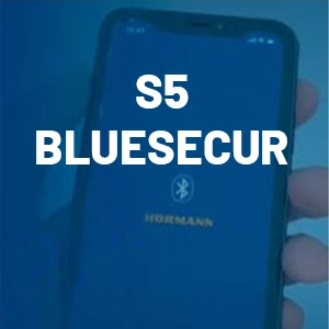 S5 BlueSecur - 5-fach Schloss mit E-Motor und mechanischer Selbstverriegelung. Entriegelung über BlueSecure mit Bluetooth.