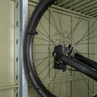 Fahrradhalter senkrecht